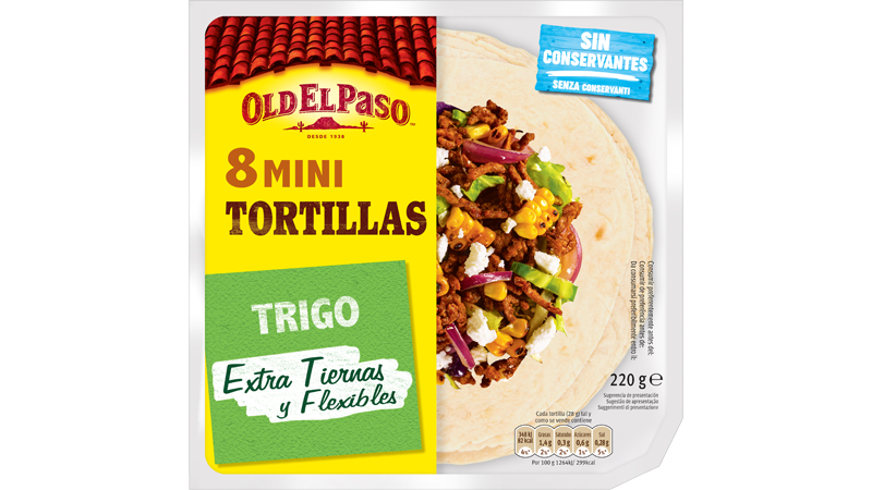 Mini Tortilhas de Trigo